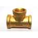 Brass Tee Connection Female Thread.